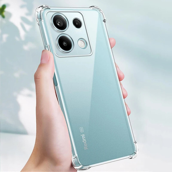 Case for Xiaomi Redmi Note 13 5G, Dropproof, transparent