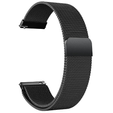 Milanese bracelet 18mm for Garmin Vivoactive 4S, Black