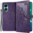 Flip case for Oppo A98 5G, Mandala, purple