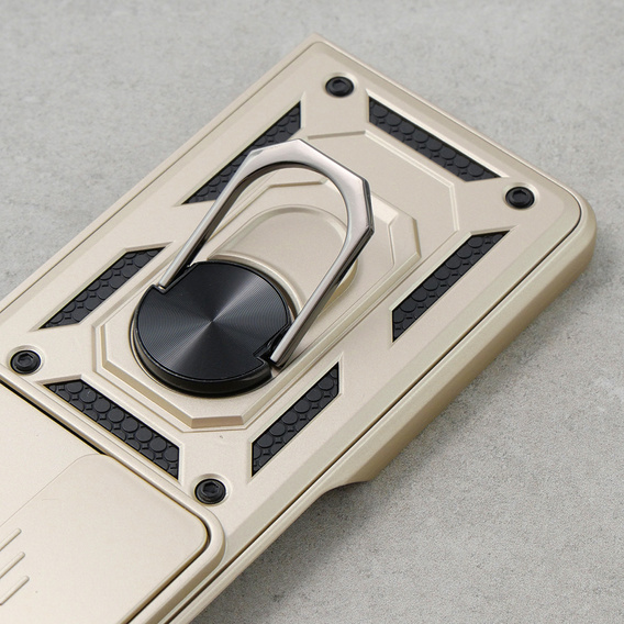 Case for Samsung Galaxy Z Fold5 5G, CamShield Slide, gold