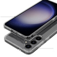 Case for Samsung Galaxy S24, Fusion Hybrid, with camera protection, transparent
