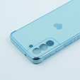 Case for Samsung Galaxy S21 FE, Electro heart, blue