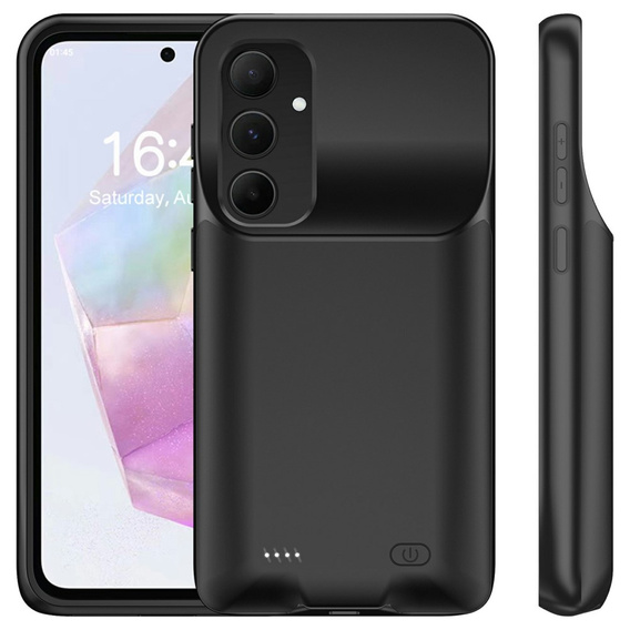 Case with 10000mAh Battery for Samsung Galaxy A34 5G, black