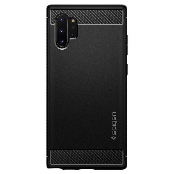 Spigen Case for Samsung Galaxy Note 10+ Plus, Rugged Armor, Black