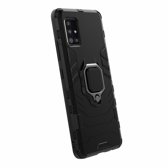Case for Samsung Galaxy A51 5G, Kickstand Ring, black