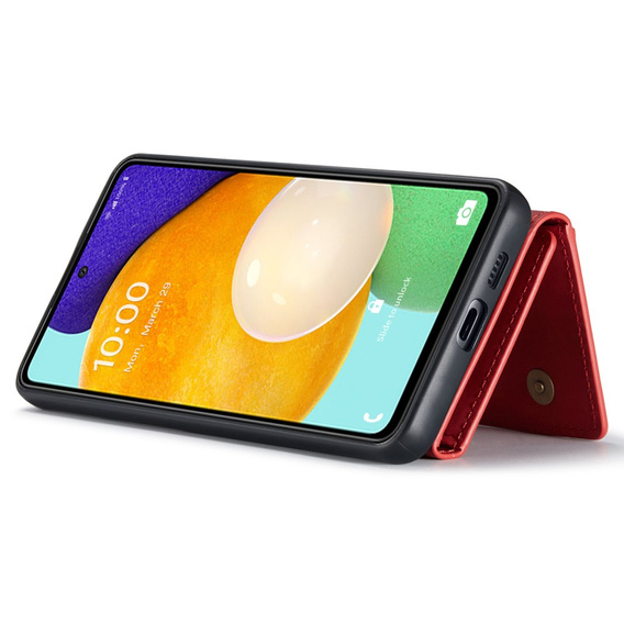 Case for Samsung Galaxy A53 5G, DG.MING 2in1, red