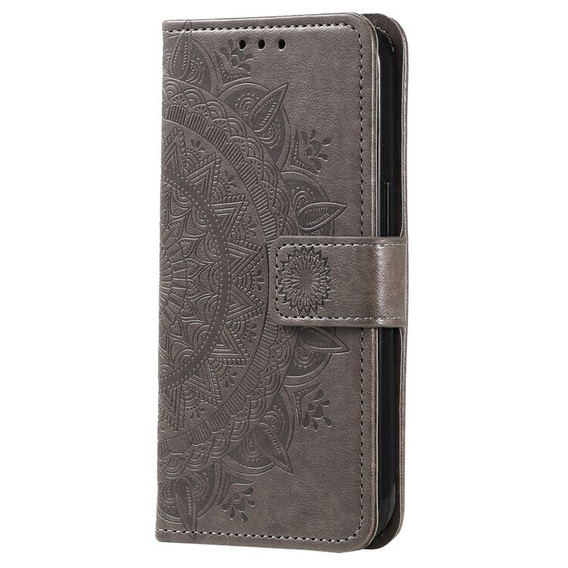 Flip case for Samsung Galaxy A55 5G, Mandala Flower, green