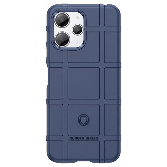 Case for Xiaomi Redmi 12 4G, Rugged Shield, blue