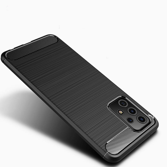 Case for Samsung Galaxy A13 4G, Carbon, black