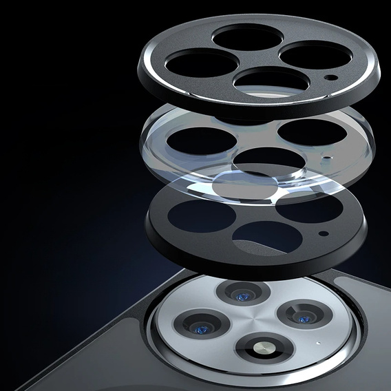 Case for OnePlus 13R, for MagSafe, ERBORD Matt Case, black