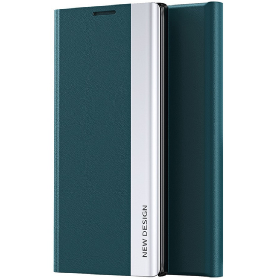 Flip case for Samsung Galaxy S23 Ultra, Side Magnetic, green