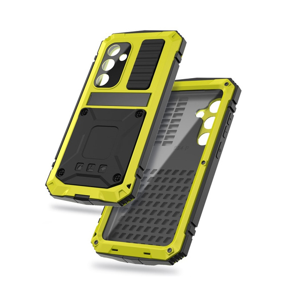 Armored case for Samsung Galaxy S24+ Plus, R-JUST, yellow