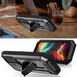 Case for iPhone 15 Pro, R-JUST CamShield Slide, armoured, black