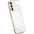 Case for Samsung Galaxy A35 5G, Glamour CamShield, white