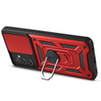 Case for Samsung Galaxy M52 5G, CamShield Slide, red