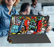 Case for Lenovo Tab TB311FU, Smartcase, graffiti