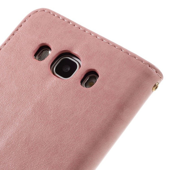 Flip case for Samsung Galaxy J5 2016, Butterfly, pink