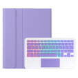 Case with illuminated Bluetooth keyboard and touchpad for Samsung Galaxy Tab S11