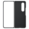 The original Samsung Case for Galaxy Z Fold 4, Leather Flip Cover, black
