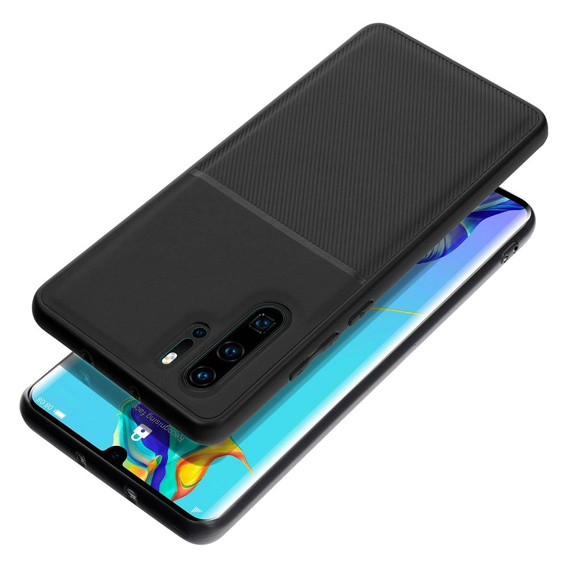 Case for Huawei P30 Pro, with magnetic grip plate, black