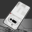 1 x Case for Nothing Phone 3A, Frame Case, silver