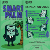 5D Full Glue Smart Palm tempered glass for Motorola Edge 50 Pro / Edge 50 Ultra