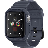 Spigen strap with case for Apple Watch 4/5/6/7/8/9/SE 44/45mm, Rugged Armor Pro, charcoal grey