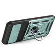 Case for Realme 11 Pro 5G / 11 Pro+ 5G, CamShield Slide, green