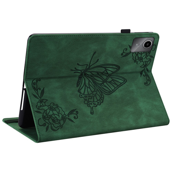 Case for Lenovo Tab M11, Butterfly, green