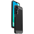 Spigen case for Samsung Galaxy A16 4G/ 5G, Rugged Armor MagSafe, black + Tempered Glass 9H