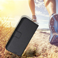 Flip case for Samsung Galaxy M55 5G, Wallet Smart Magnet, black