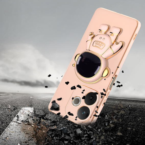 Case for Oppo A5 Pro 5G, Astronaut, pink