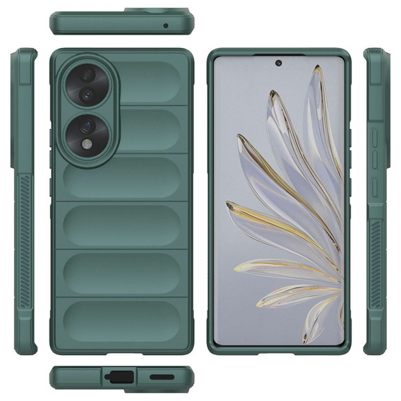 Case for Honor 70 5G, Gaming Shockproof, green