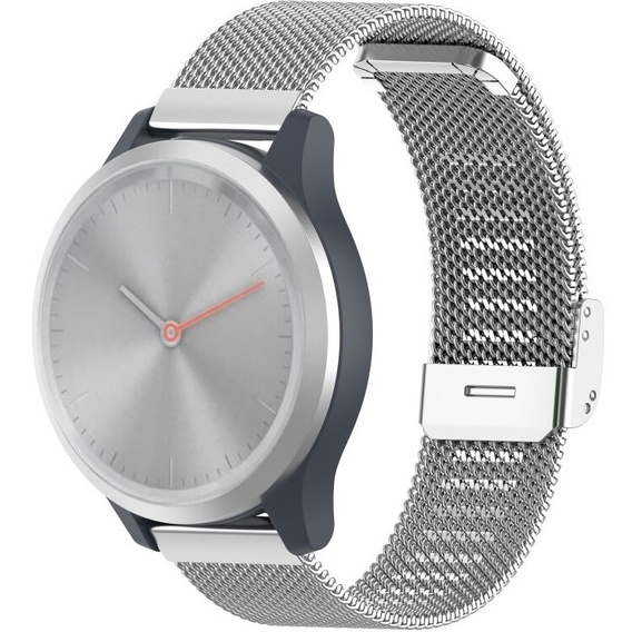 Milanese bracelet 18mm for Garmin Vivoactive 4S, Black