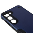 Armored case for Samsung Galaxy S23, Dual-Layer, dark blue