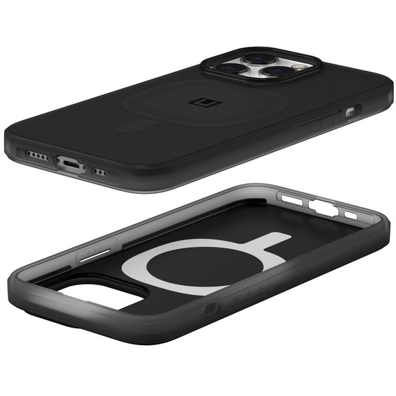 Urban Armor Gear Case for iPhone 13 Pro, Lucent MagSafe, black