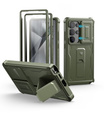 Armored case for Samsung Galaxy S25 Ultra, Dexnor Full Body (Two Frames), green