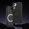 Case with frame for Samsung Galaxy S23 FE, for MagSafe, black