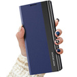 Flip case for Xiaomi 12T / 12T Pro, Side Magnetic, dark blue