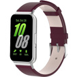 Leather Strap for Samsung Galaxy Fit 3, Maroon