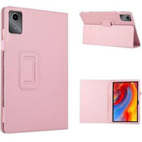 Case for Lenovo Tab M11, bi-fold, with flap, pink