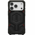 Urban Armor Gear case for iPhone 17 Pro Max, Monarch Pro Kevlar MagSafe, Kevlar Black