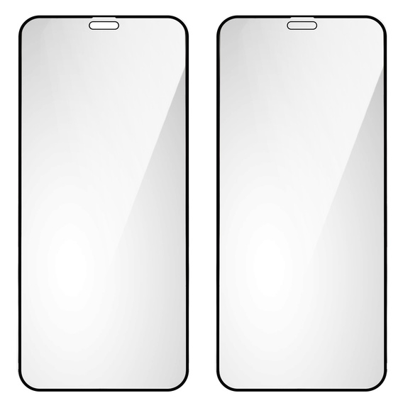 2x Ceramic ERBORD Hybrid Glass for iPhone 12 / 12 Pro
