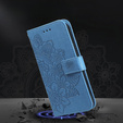 Flip case for Samsung Galaxy A54 5G, Mandala Flower, blue
