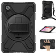 Children's case for Lenovo Tab M8 Gen 4 TB-300FU, armored with strap, black