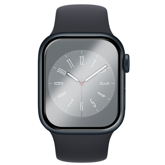 2x ERBORD Hybrid Glass for Apple Watch 7/8/9 41mm