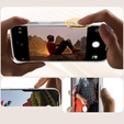 ERBORD Case with MagSafe for iPhone 16, active button, transparent + Screen Glass