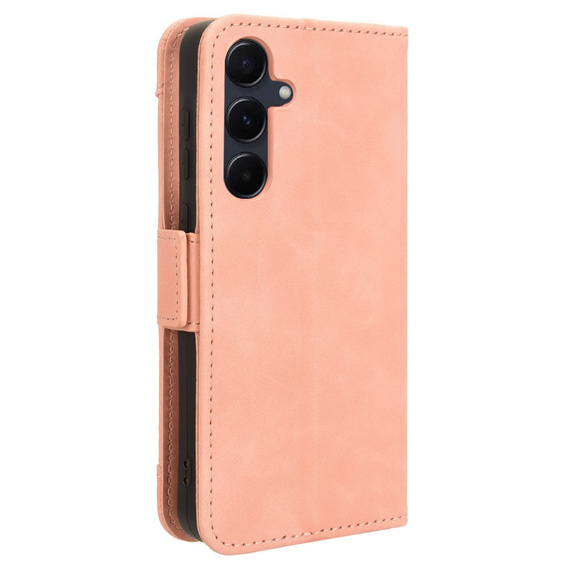 Flip case for Samsung Galaxy A55 5G, Card Slot, pink