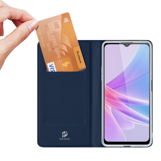 Dux Ducis Case for Oppo A78 5G, Skinpro, dark blue