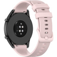 Silicone strap for Huawei Watch GT Runner / GT 3 46mm, Rose Pink